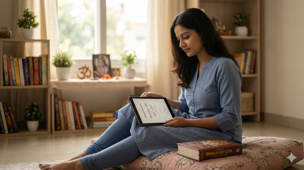 Bhagavad Gita During Periods